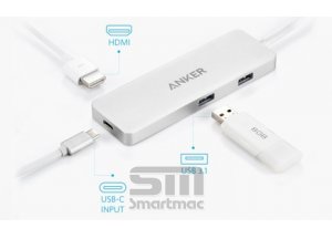 Переходник Anker Premium USB-C Hub