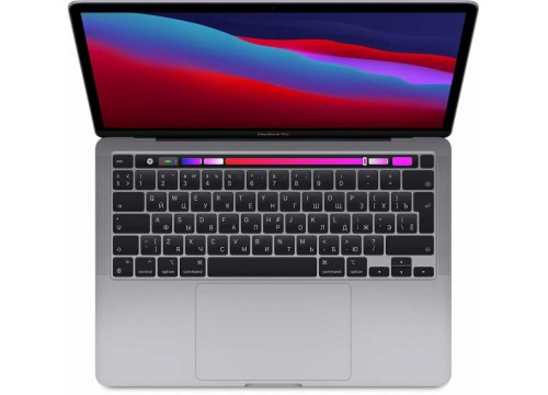 MacBook Pro 13 Late 2020 (2560x1600, Apple M1 3.2 ГГц, RAM 8 ГБ, SSD 256 ГБ, Apple graphics 8-core), MYD82D/A, серый космос