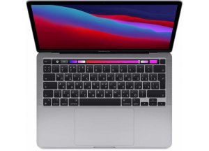 MacBook Pro 13 Late 2020 (2560x1600, Apple M1 3.2 ГГц, RAM 8 ГБ, SSD 256 ГБ, Apple graphics 8-core), MYD82D/A, серый космос